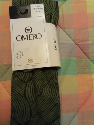 Collant Omero fantasia zebrato TG.4