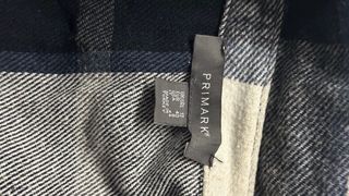 Camisa de cuadros Primark azul y blanco