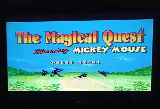 Super Nintendo Mickey the Magical Adventure (Japó