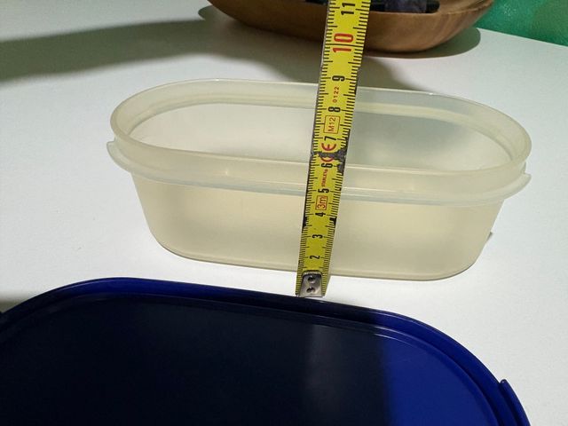 Barattolo ermetico Tupperware blu