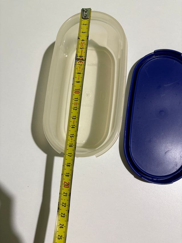 Barattolo ermetico Tupperware blu