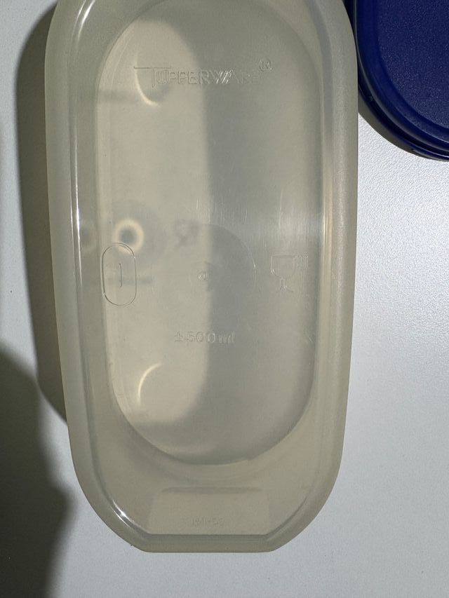 Barattolo ermetico Tupperware blu