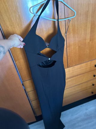 Vestido Negro Zara Sexy