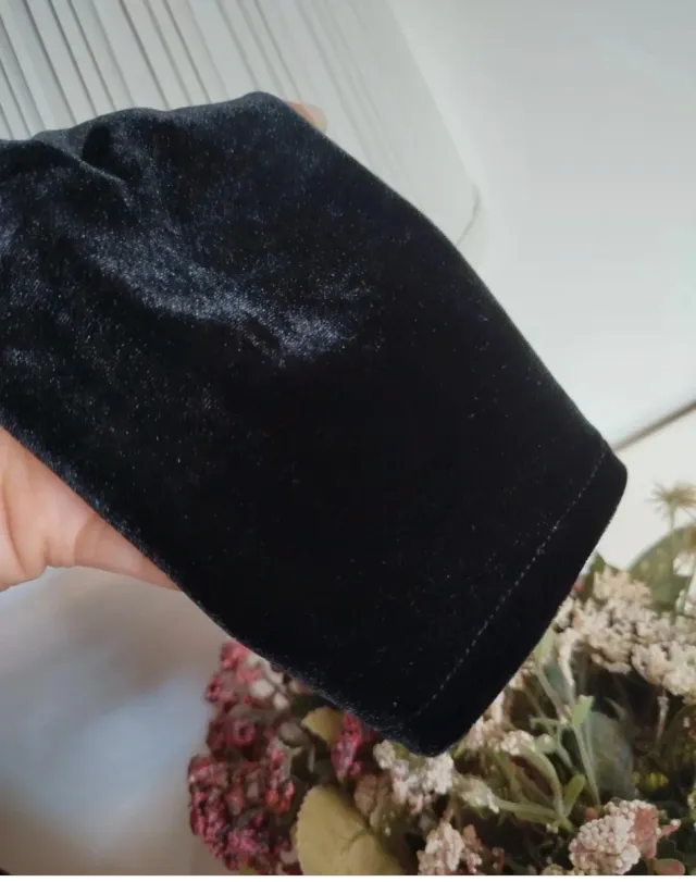 Vestido Terciopelo Mango Talla S