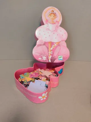 Puzzle Djeco Bailarina Flor 36 piezas
