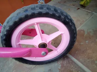 Rueda infantil rosa