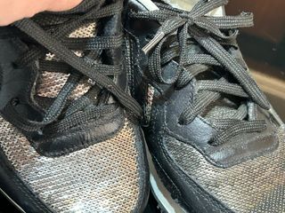 Converse Deportivas Negro y Plata