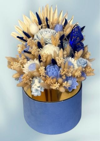 Profumatore Cera di Soia con Farfalla Blu