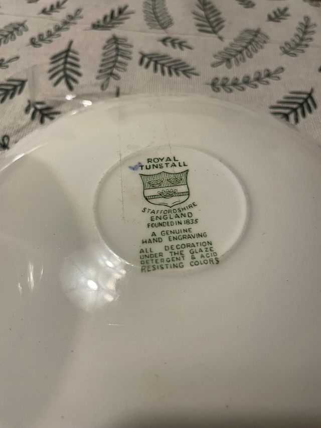 Tazza da tè inglese vintage floreale Tunstall