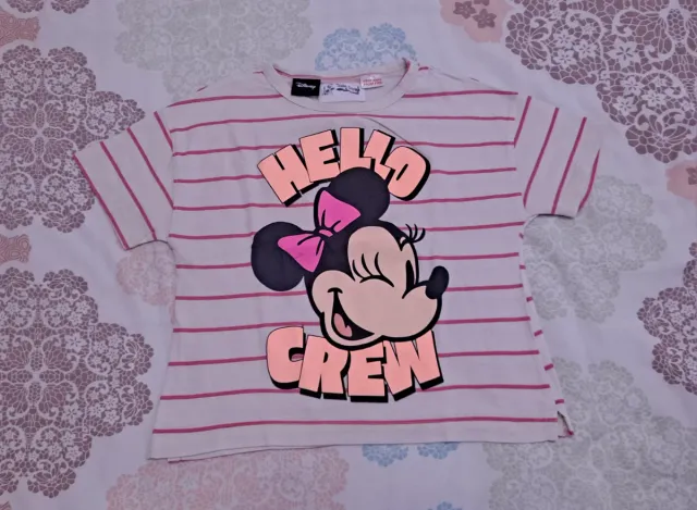 Camiseta niña Minnie Mouse 4 años