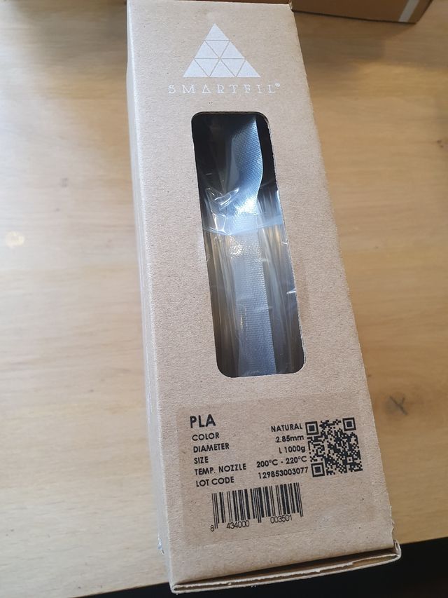 Filamento Smartfil PLA Natural 2.85mm