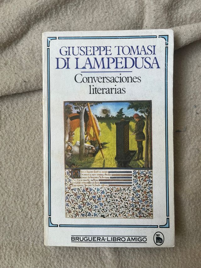 Conversaciones literarias- G. Lampedusa