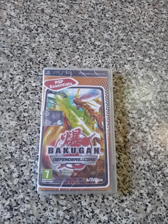 Bakugan Defenders of the Core PSP