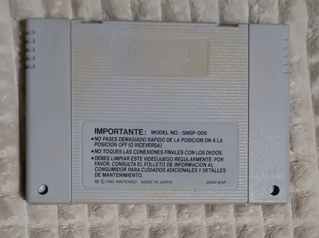 Street Fighter II Turbo SNES PAL ESP