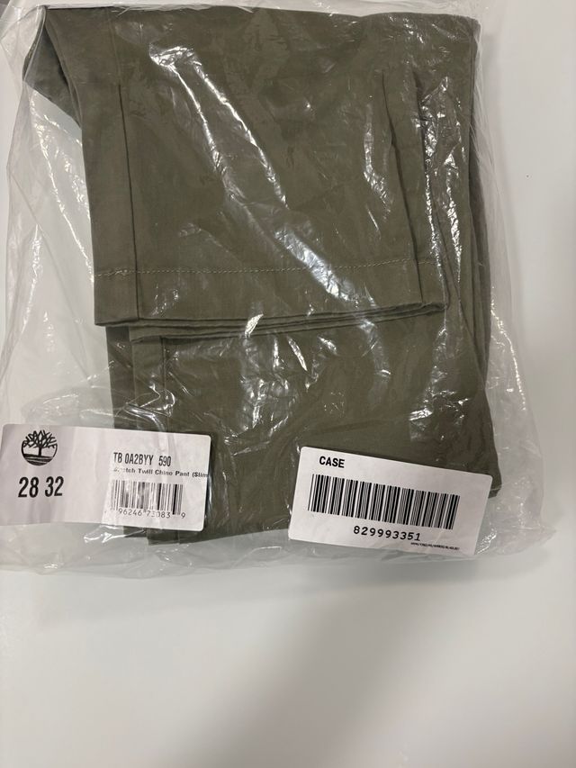 Timberland Sargent Lake Stretch Chinos Verde Oliva