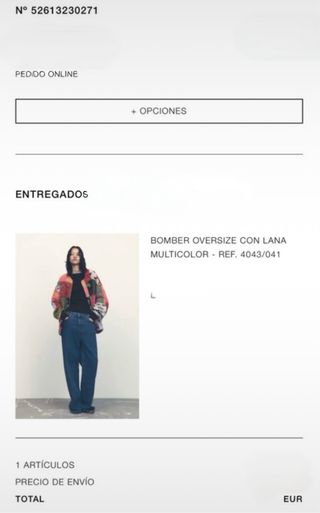 bomber zara Edición Limitada 