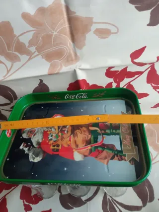 Coca-Cola 6 bicchieri + vassoio vintage