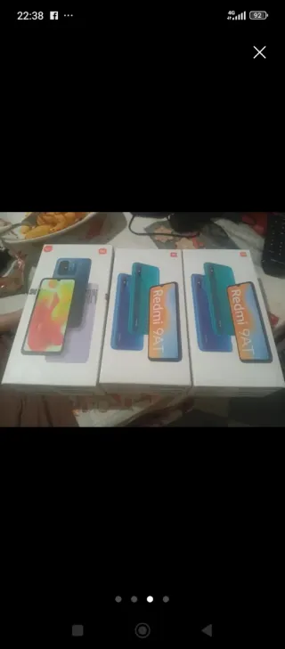 Cajas Xiaomi Redmi 9AT (3 unidades)