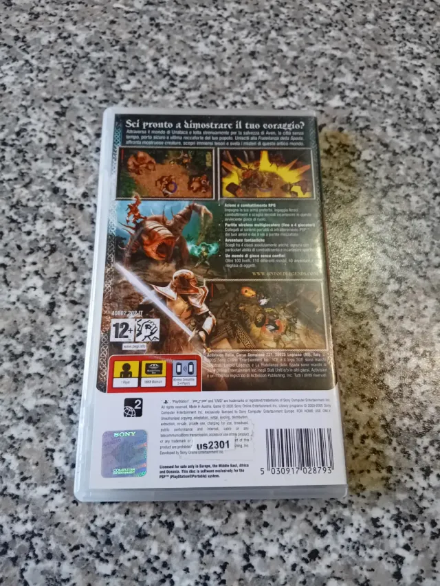 Untold Legends: La Fratellanza della Spada PSP