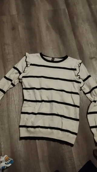 Jersey Premamá Shein Rayas Talla L