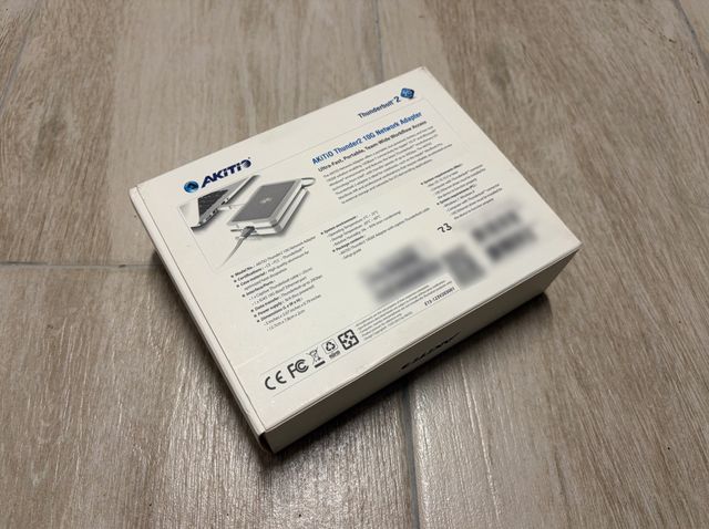 AKiTiO Thunder2 10G Adaptador de Red