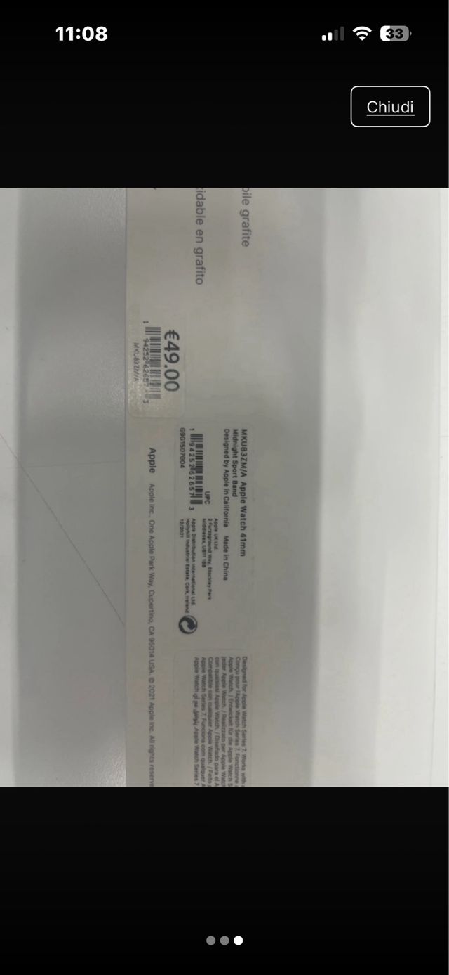 Cinturón Apple Watch 38/40mm