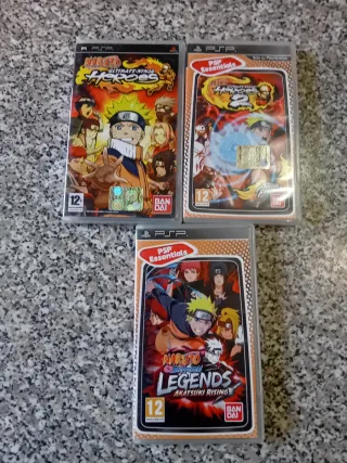 PSP Naruto Ultimate Ninja Heroes 2 & Legends
