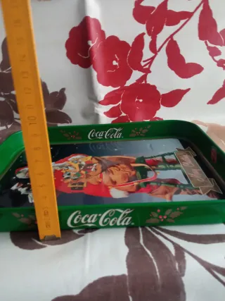 Vassoio Coca-Cola Babbo Natale Vintage