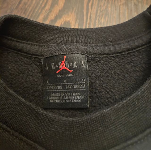 Felpa Air Jordan 12-13 anni