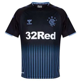 Segunda camiseta Rangers FC 19/20. Talla M.
