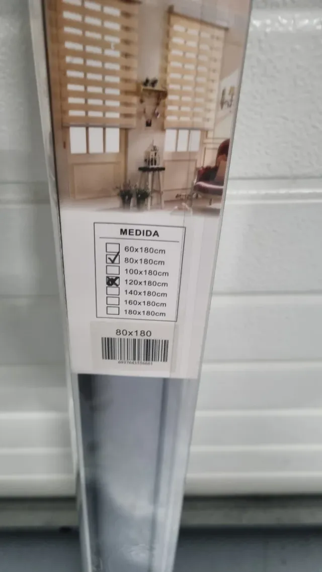 Estores enrollables 80x180cm y 120×180cm