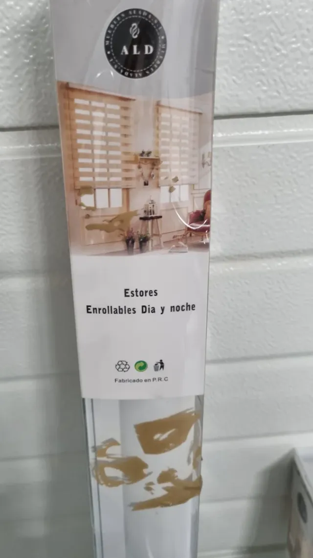 Estores enrollables 80x180cm y 120×180cm