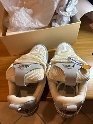 Louis Vuitton Bianche Grigie Taglia 43