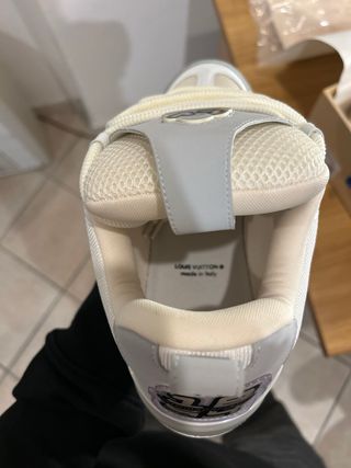 Louis Vuitton Bianche Grigie Taglia 43