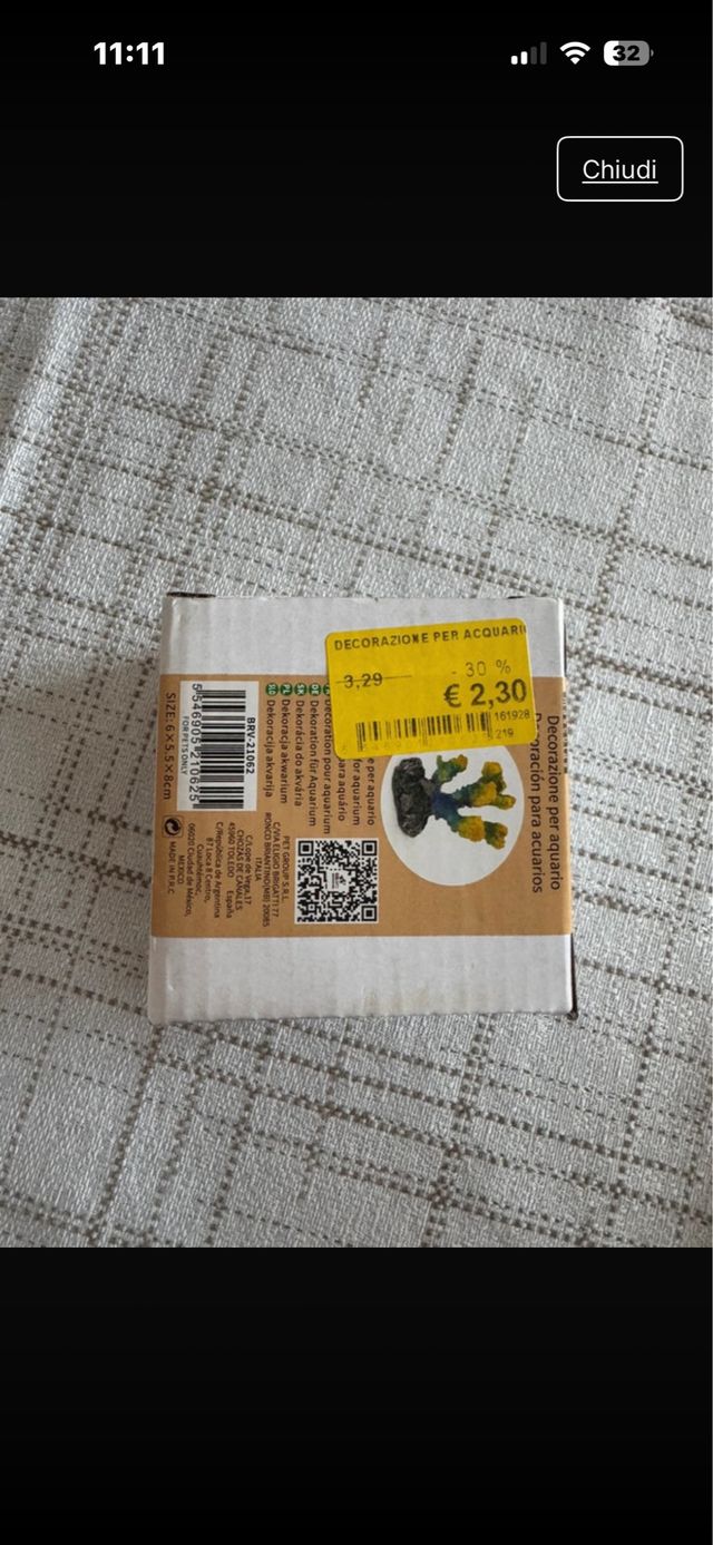 Decoración para acuario