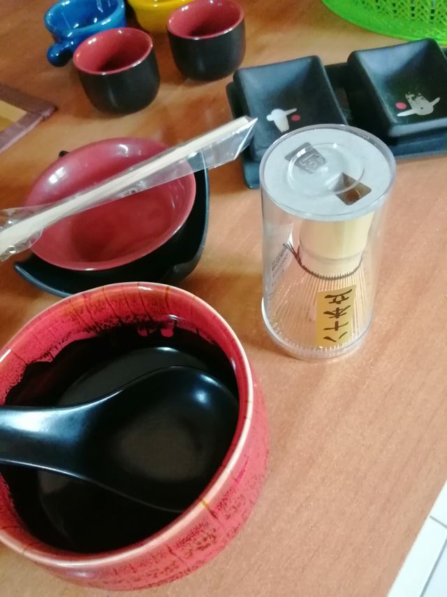 Kit Sushi Ceramica e Plastica