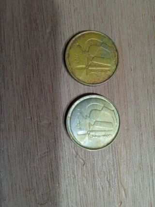 5 pesetas 1989