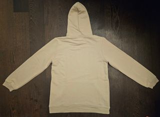 Felpa Lay ragazzo L beige con teschio