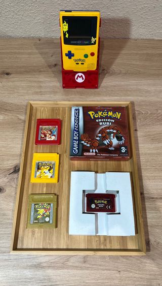 Lote Pokémon Game Boy Color + Juegos GBA