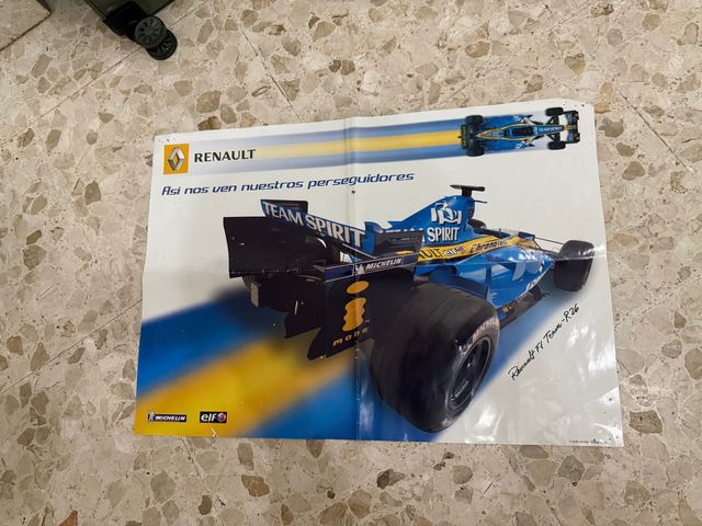 Póster F1 Renault R26 2006