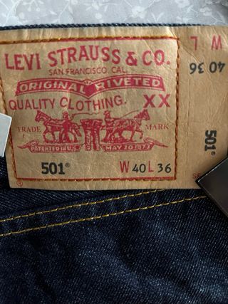 Pantalón Levi's 501 Talla W40 L36