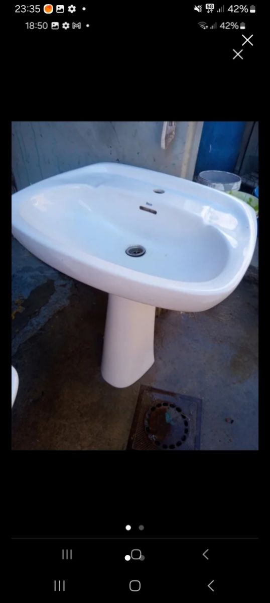 Lavabo Roca Blanco Porcelana