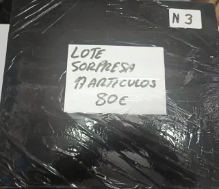 N 3 Lote Sorpresa de 17 Artículos 