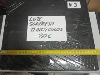 N 3 Lote Sorpresa de 17 Artículos 