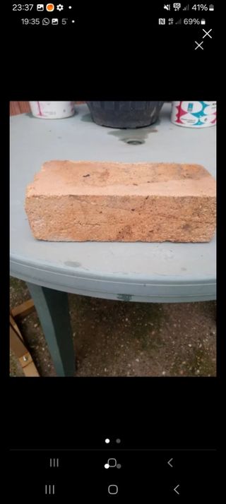 Ladrillo refractario, 2€ unidad