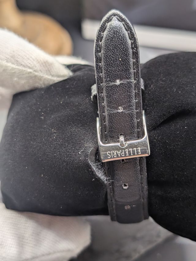 Orologio Elle Quarzo Design Moderno Argento Nero