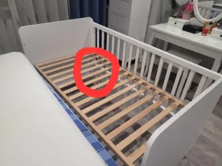 Cuna convertible Soft Ros 140x70