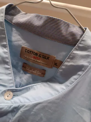 Camicia uomo COTTON & SILK taglia XL