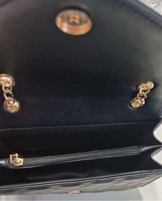 Borsa Saint Laurent nera trapuntata