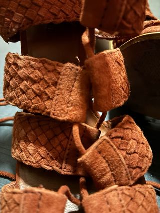 Sandalias Zara Talla 39 Estilo Romano